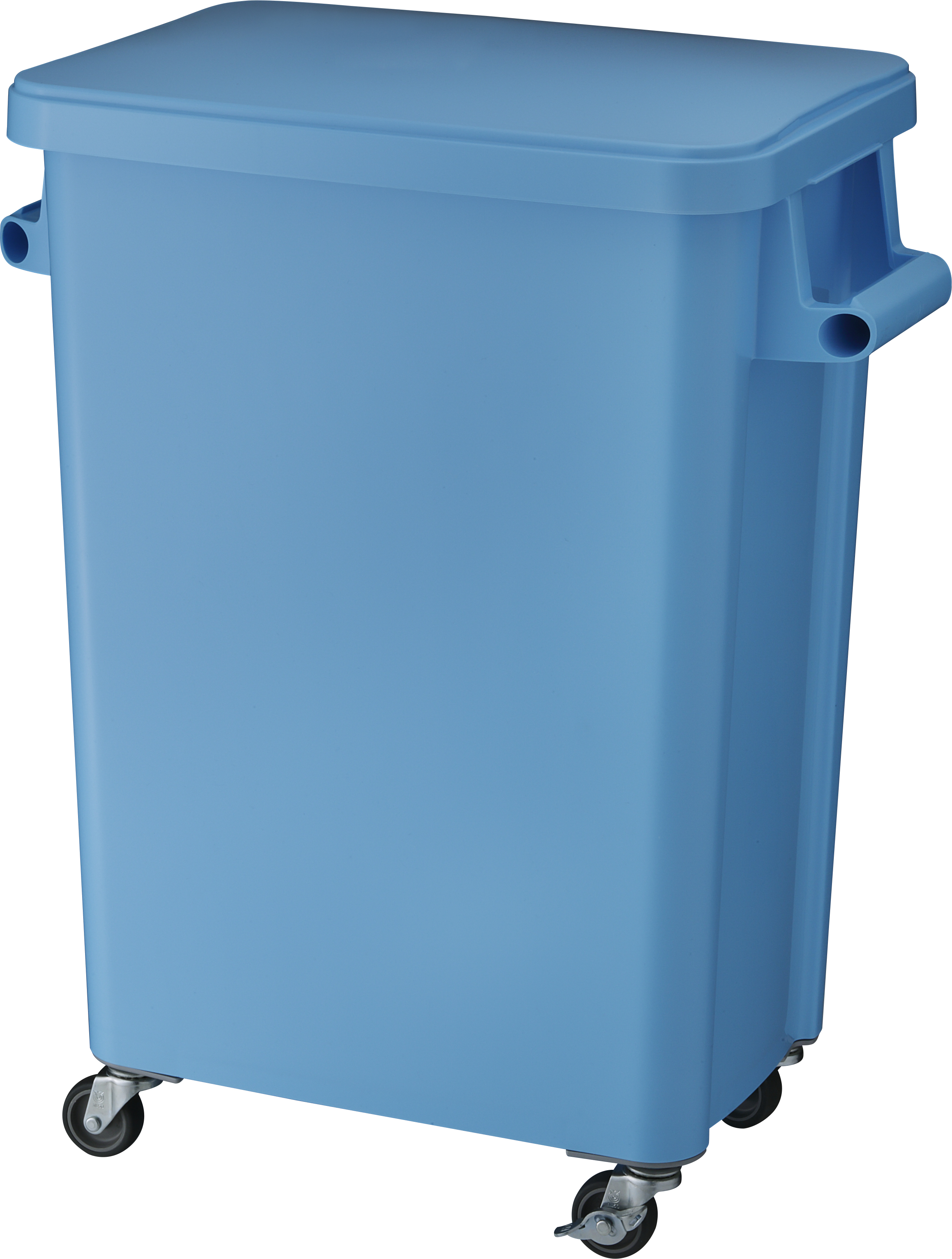 どこで 買える リス 厨房用キャスターペール70L 排水栓付 ブルー GGYK006 リス(株) ゴミ箱、ダストボックス 