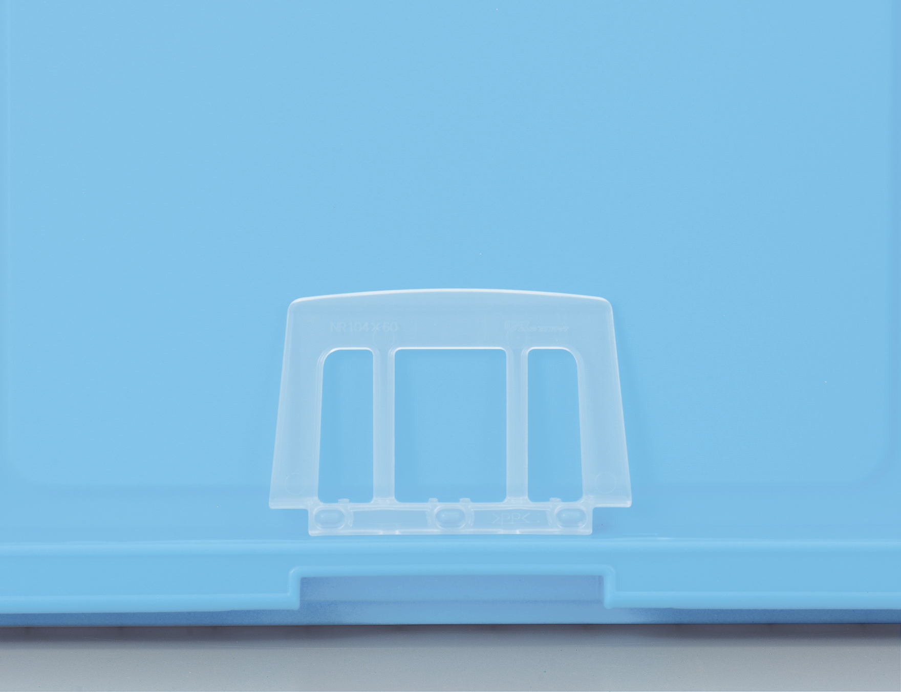 プレート NR104×60 透明｜製品詳細｜リスのプラスチックグループ
