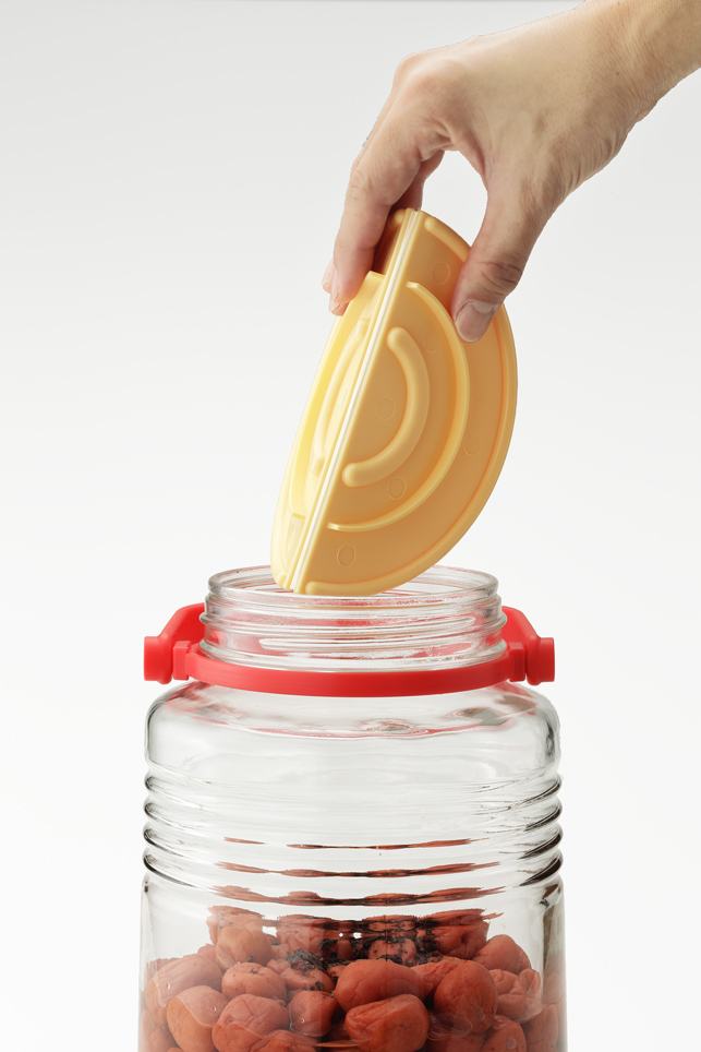 ■リス つけもの 押蓋 23型用 I GTAL216(3367859)×48[送料別途見積り][法人・事業所限定][外直送]